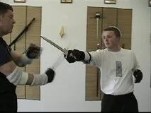 Knife Bowie - Big Knife Dueling by Dwight McLemore