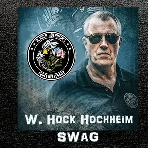 SWAG from Hock's Force Necessary! Shirts, Patches, Training Weapons
